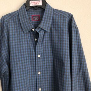 UNTUCKit Button Down Long Sleeve Checks Shirt